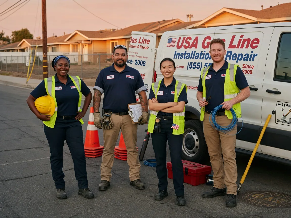 Gas Line Installation company in Boulevard, CA